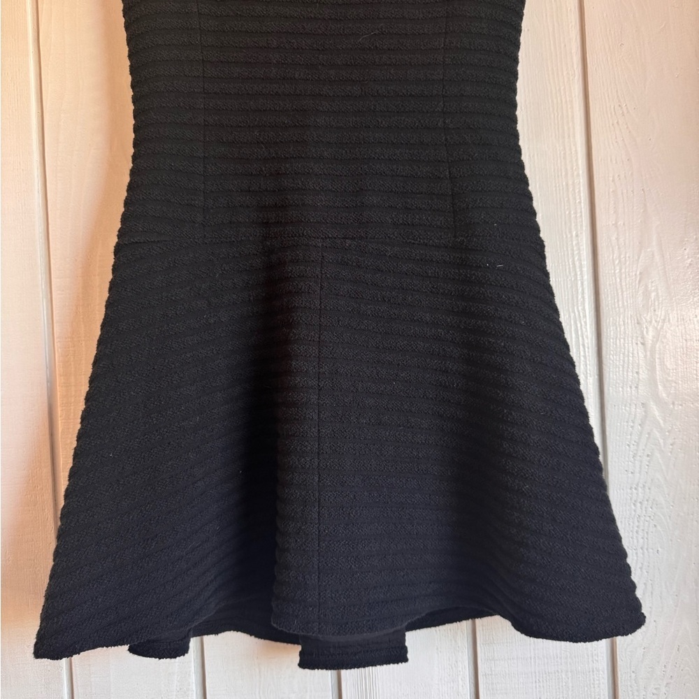 Theory Black Zip Up Dress - Picture 7 of 8